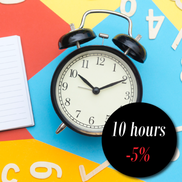 10 Hours Private French Classes