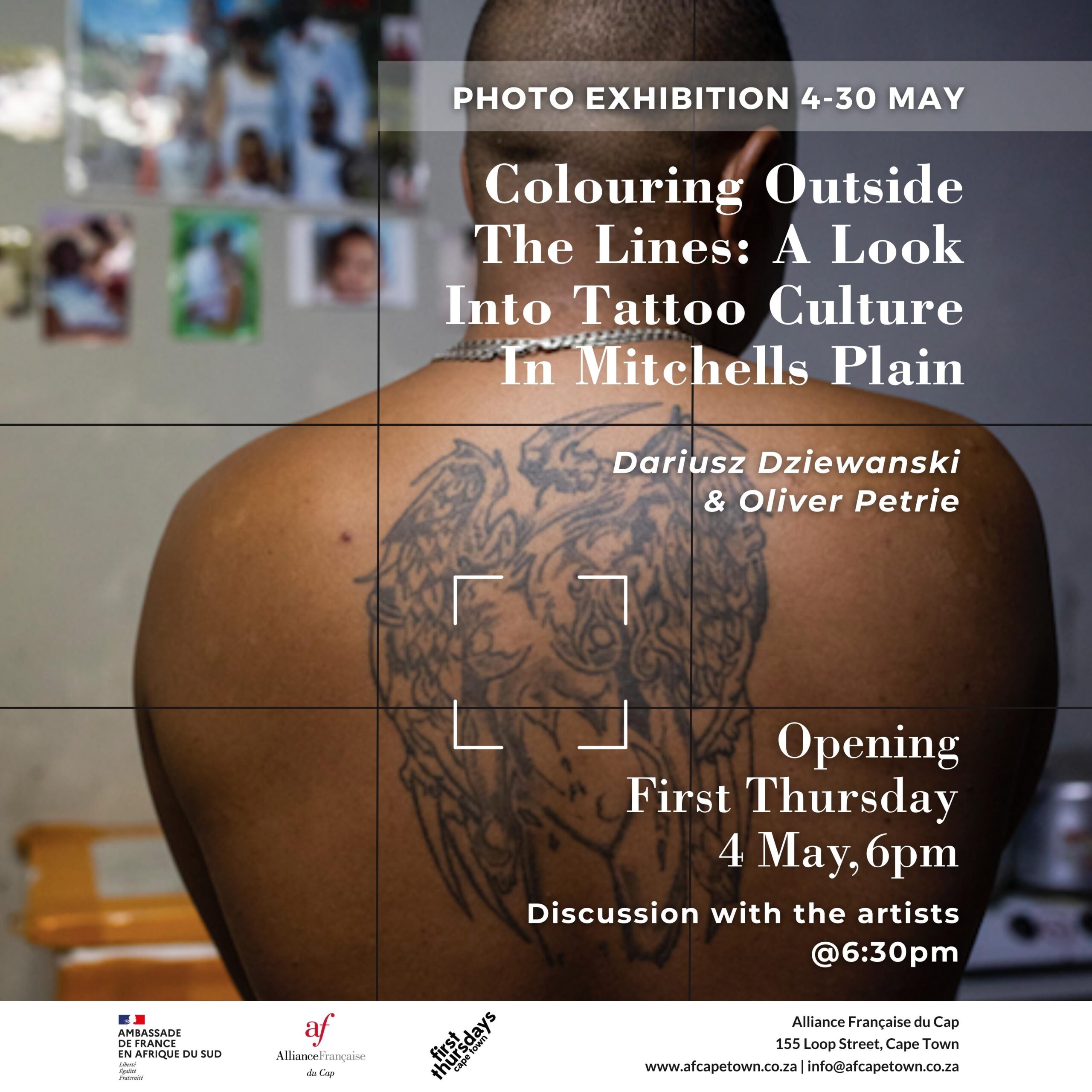 Exhibition opening: Colouring Outside The Lines - A Look Into Tattoo Culture in Mitchells Plain