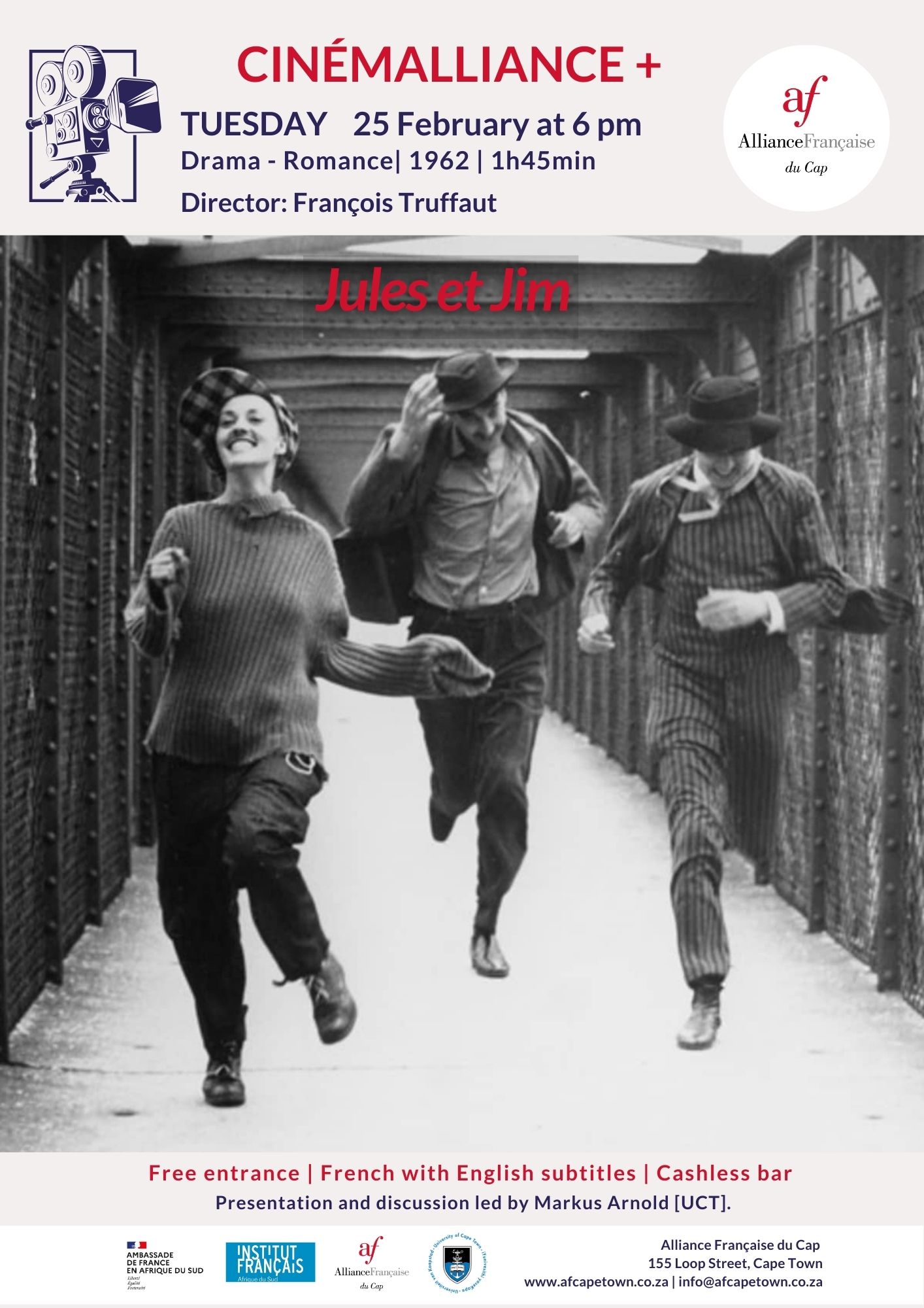 CinémAlliance+ Presents: Jules et Jim by François Truffaut! 🇫🇷✨