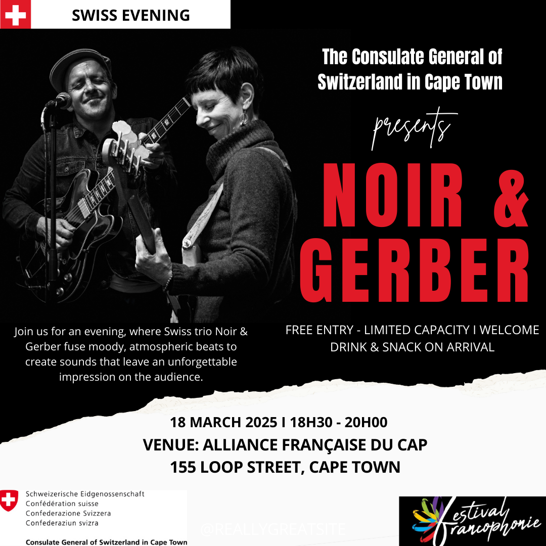🎶 Swiss evening with Noir & Gerber – A unique musical experience! 🎸✨
