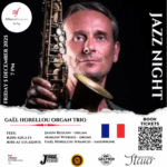 🎷 Jazz night: Gaël Horellou Organ Trio🎶