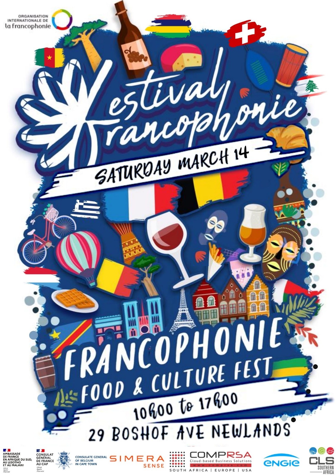 🎉 Francophonie food & culture fest 2026! 🌍🎶