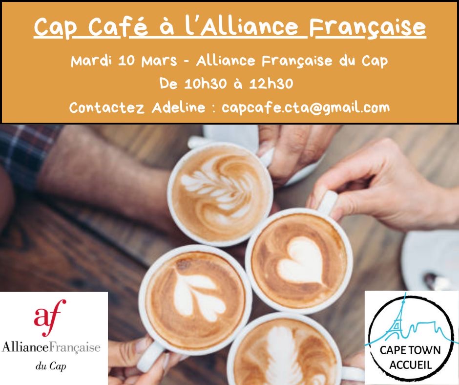☕Cap café at Alliance Française du Cap