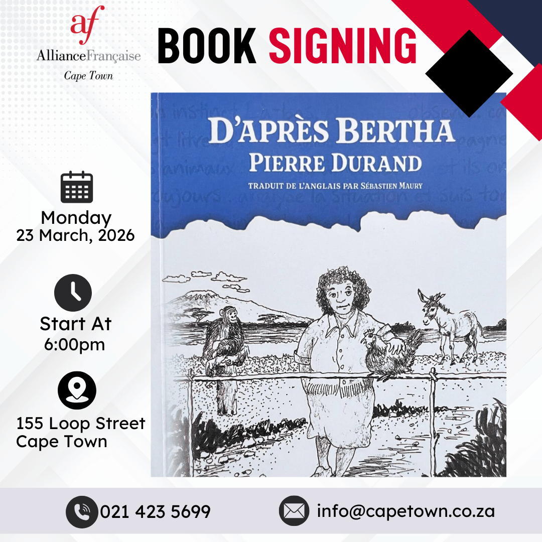 🎉Book launch: D' Après Bertha by Pierre Durand