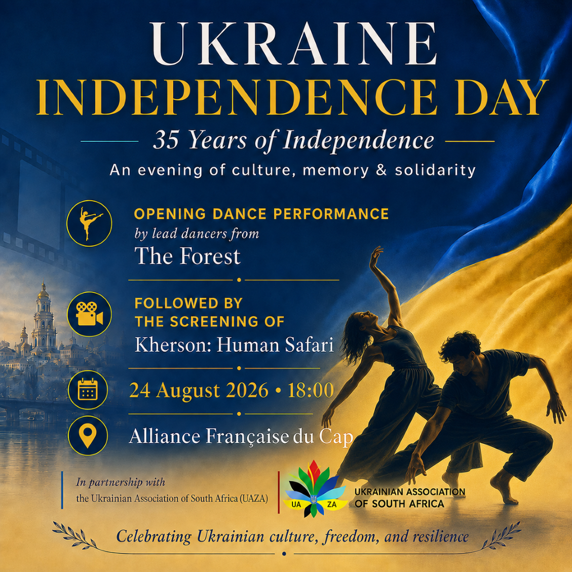 Celebrate 35 Years of Ukraine’s Independence