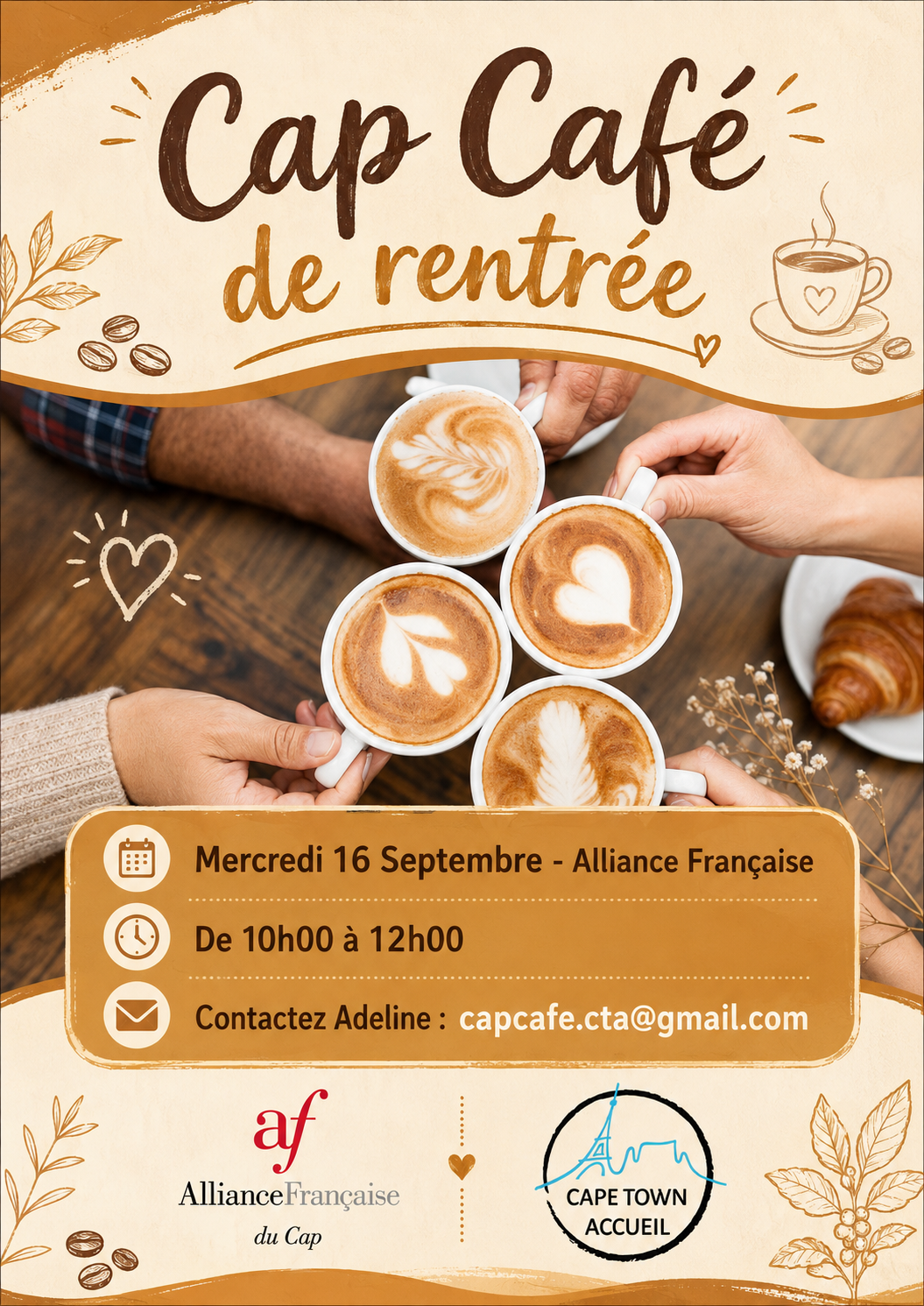 ☕ Back-to-School Cap Café 🥐